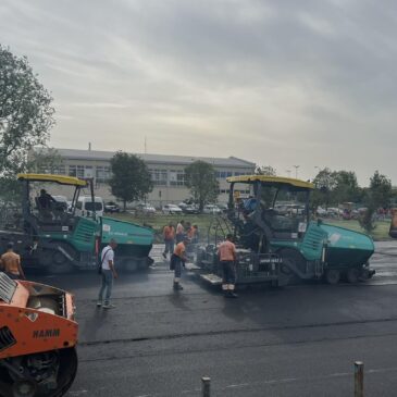 Поправка коловоза у Палмотићевој, припремни радови у пет улица